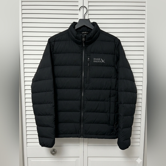Eddie Bauer Other - Eddie Bauer Men's Dark Blue Down Puffer Jacket